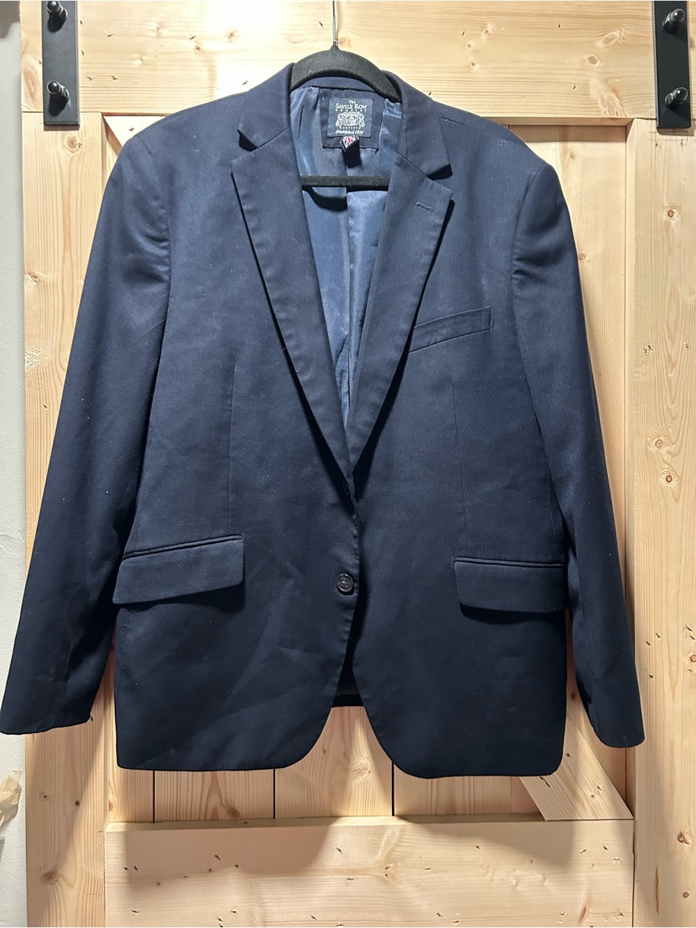 Jos. A. Bank Men's Navy Single-Breasted Sport Coat